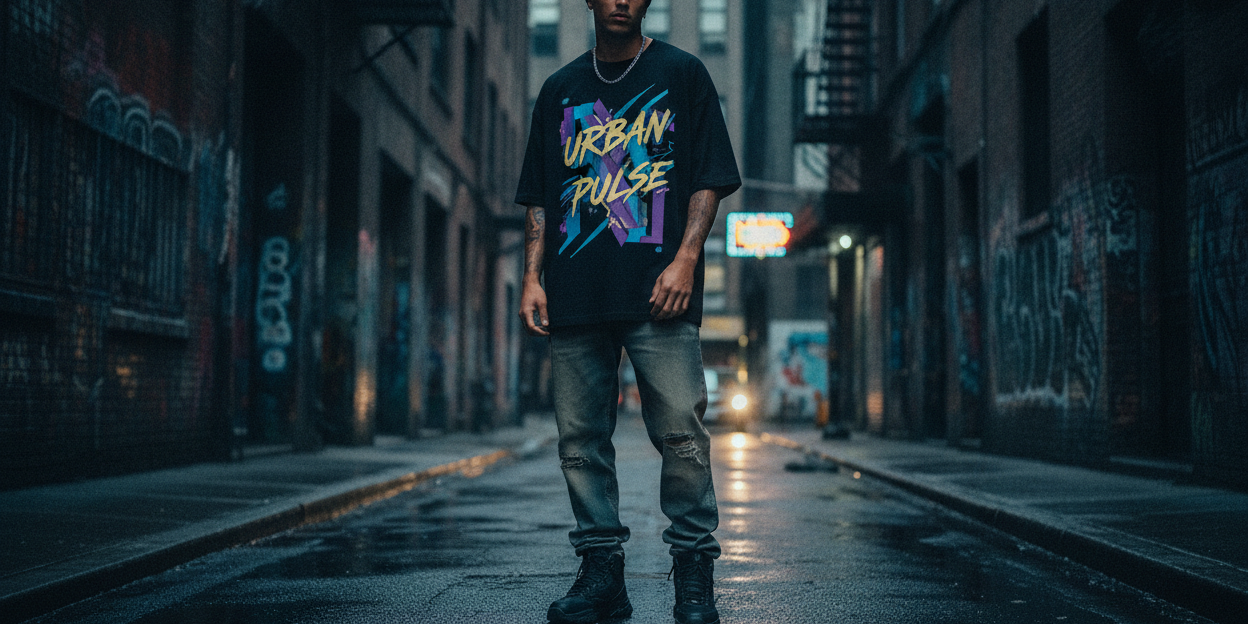 Oversized T-Shirt Banner