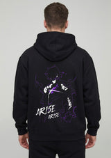 Arise Anime Graphic Printed Hoodie for Men & Women | 350 GSM | Premium Unisex Pullover Hoodie