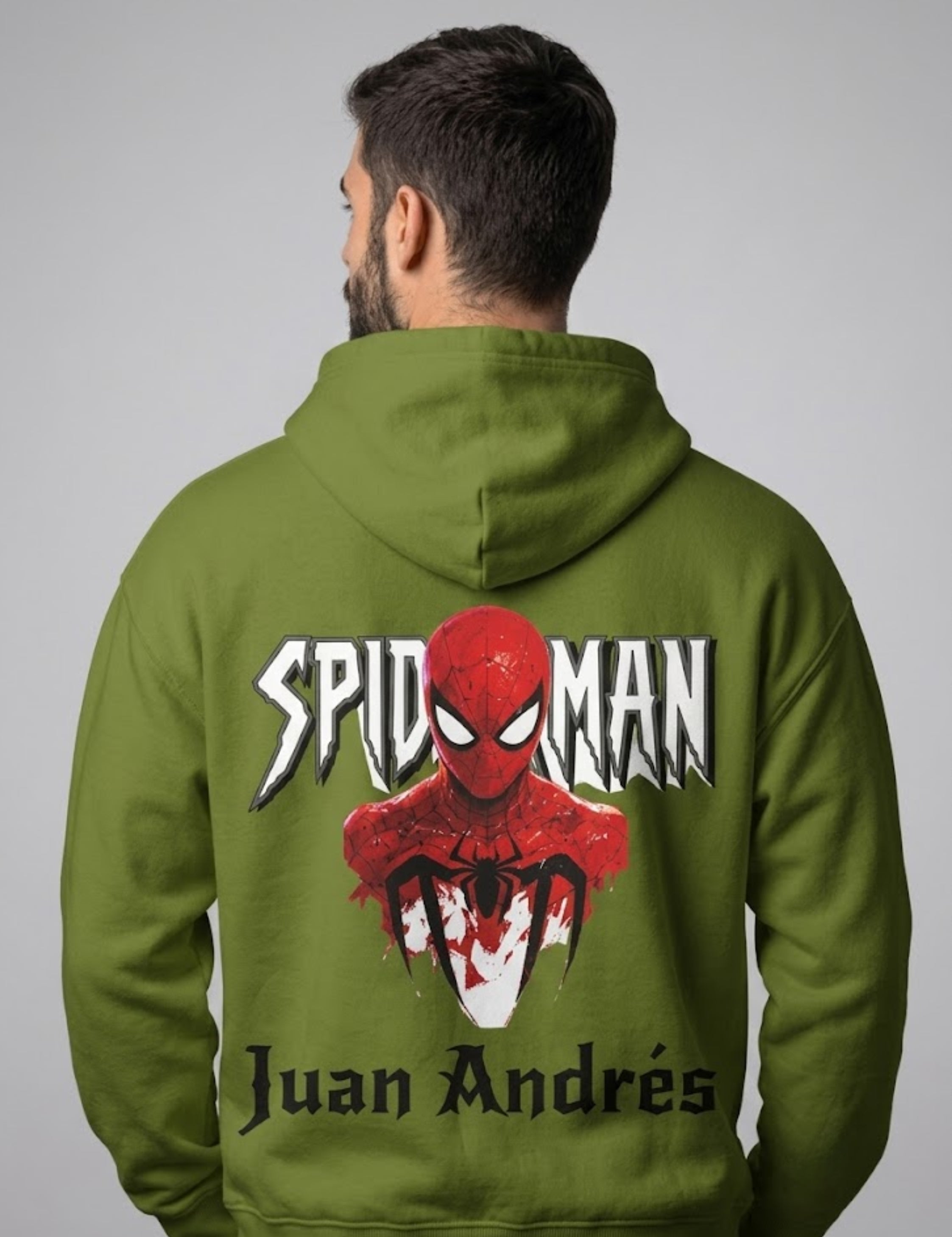 Spider Hero Graphic Printed Hoodie for Men & Women | 350 GSM | Premium Unisex Pullover Hoodie