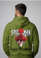 Spider Hero Graphic Printed Hoodie for Men & Women | 350 GSM | Premium Unisex Pullover Hoodie