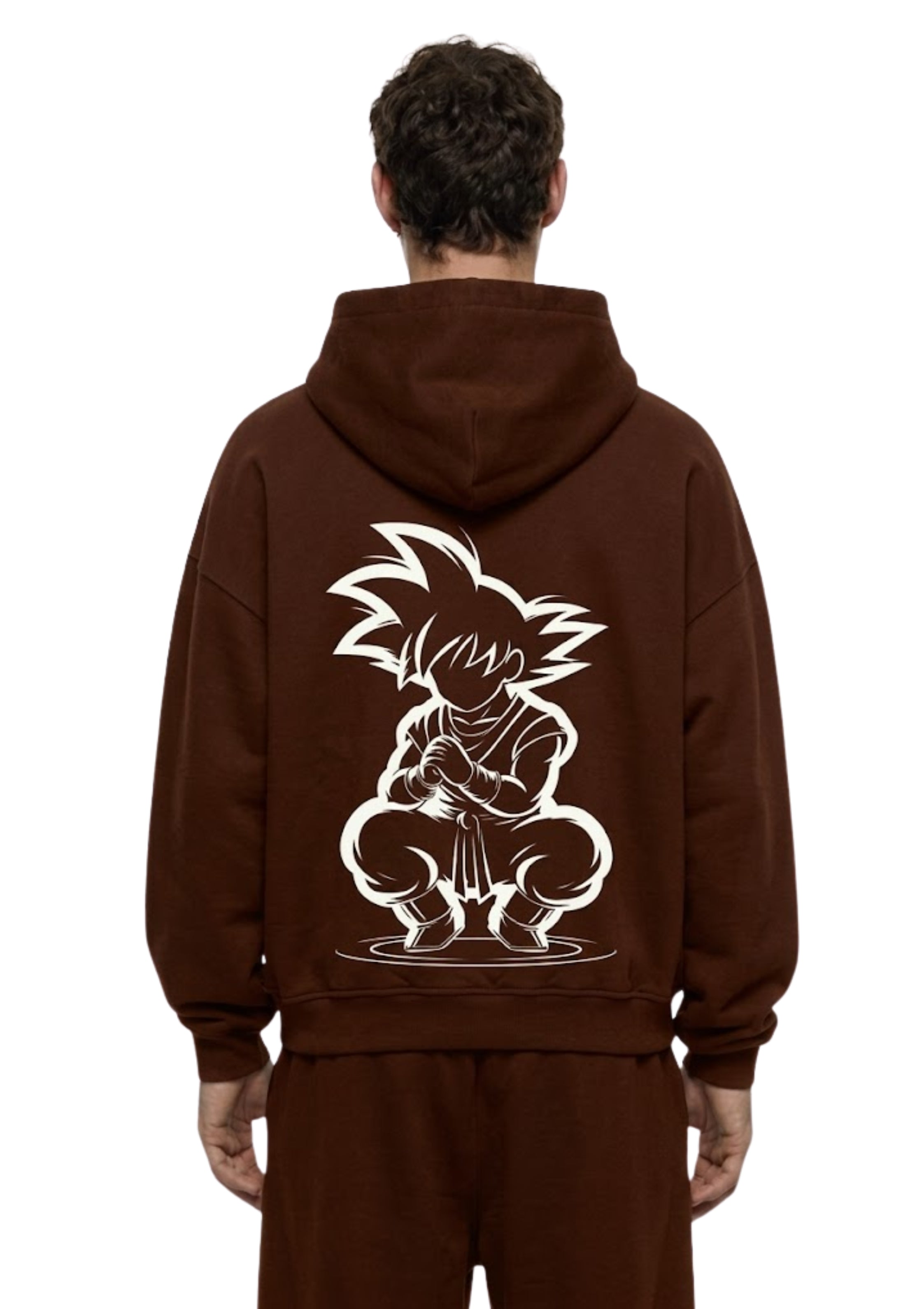 Anime Warrior Silhouette Graphic Printed Hoodie for Men | 350 GSM | Premium Comfort | Casual Streetwear