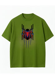 Spider Graphic Oversized Unisex T-Shirt | 100% Cotton | 220 GSM | Premium Streetwear Tee