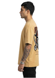Pirate Skull Ghost Graphic Oversized Back Print T-Shirt