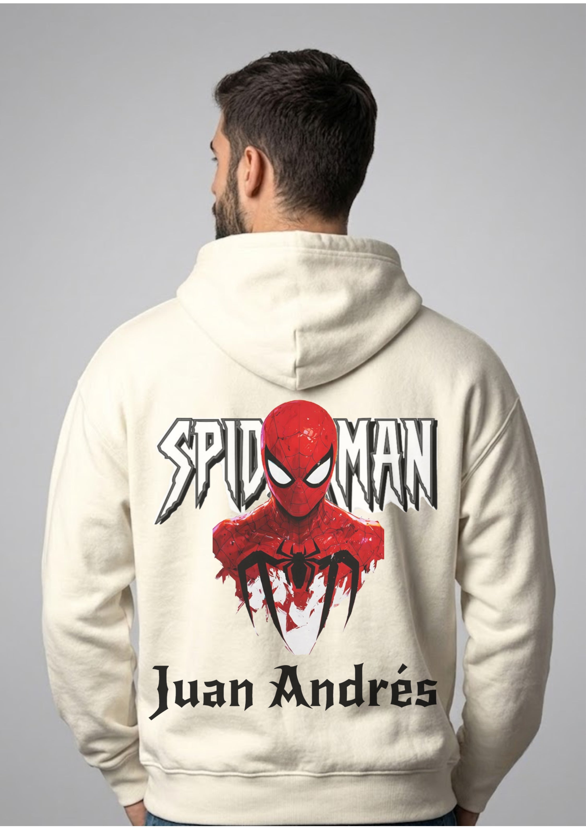 Spider Hero Graphic Printed Hoodie for Men & Women | 350 GSM | Premium Unisex Pullover Hoodie