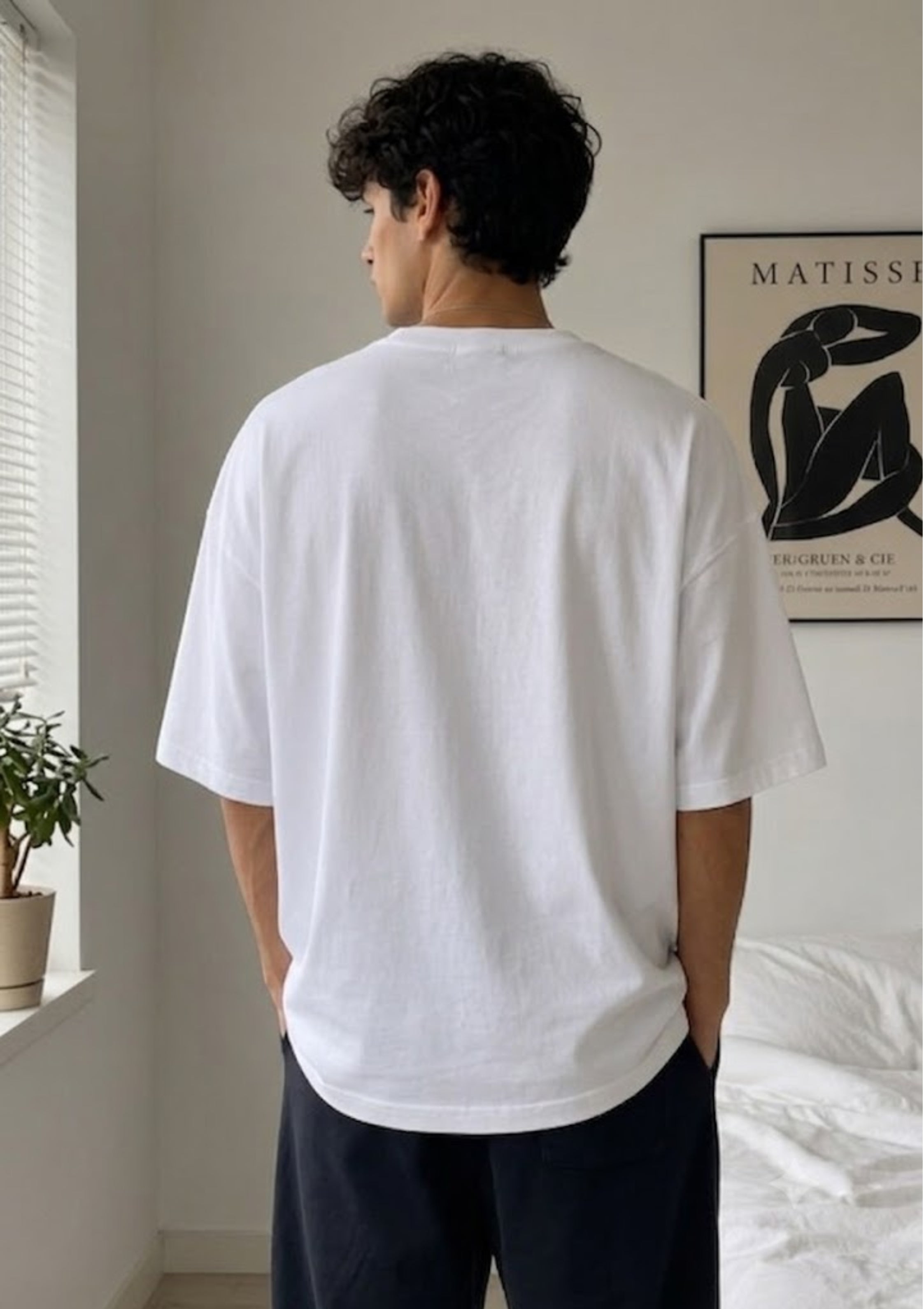 Matisse Berggruen & Cie Archive Print Oversized Tee | 100% Cotton | 220 GSM | Unisex Artwear