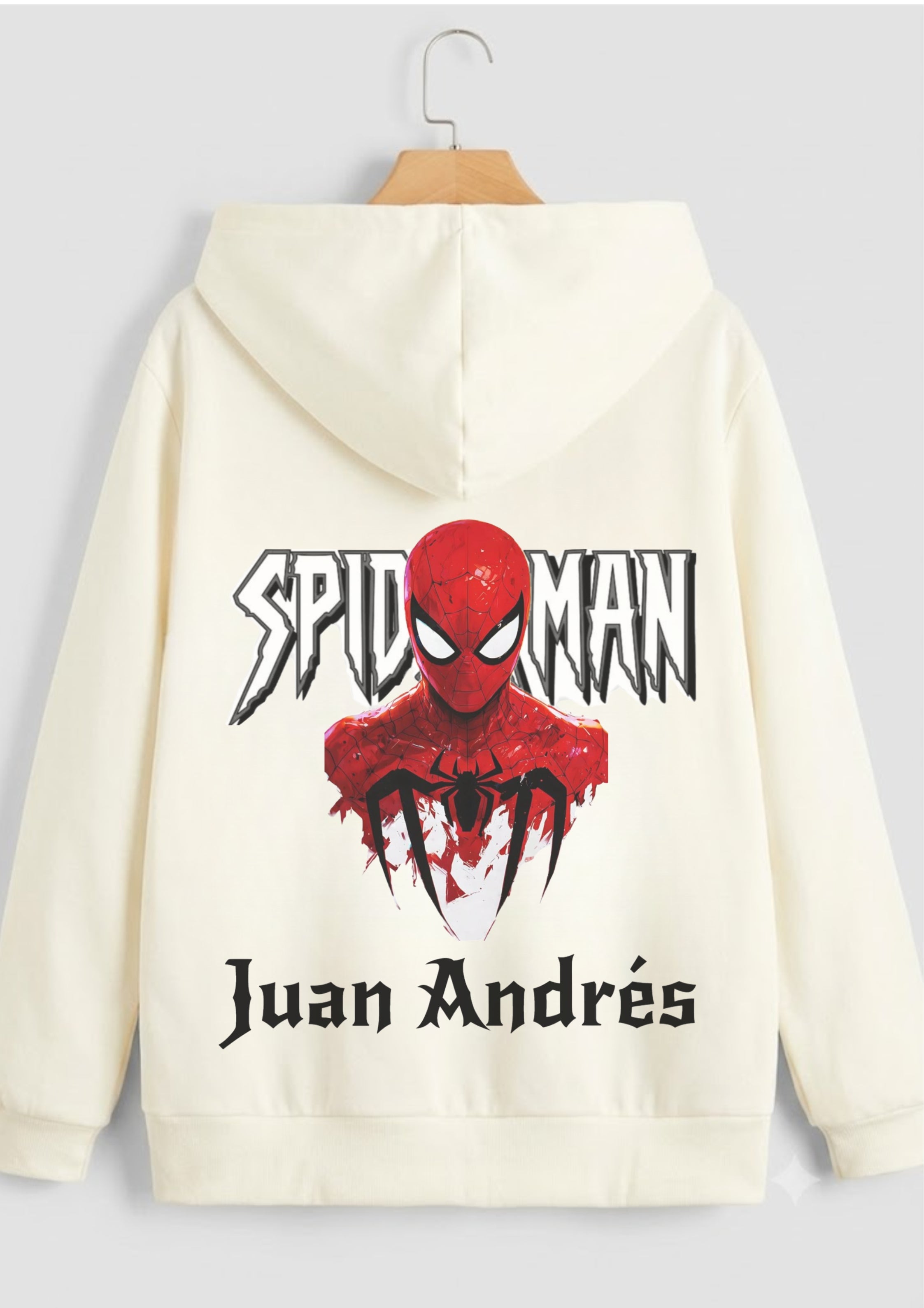 Spider Hero Graphic Printed Hoodie for Men & Women | 350 GSM | Premium Unisex Pullover Hoodie