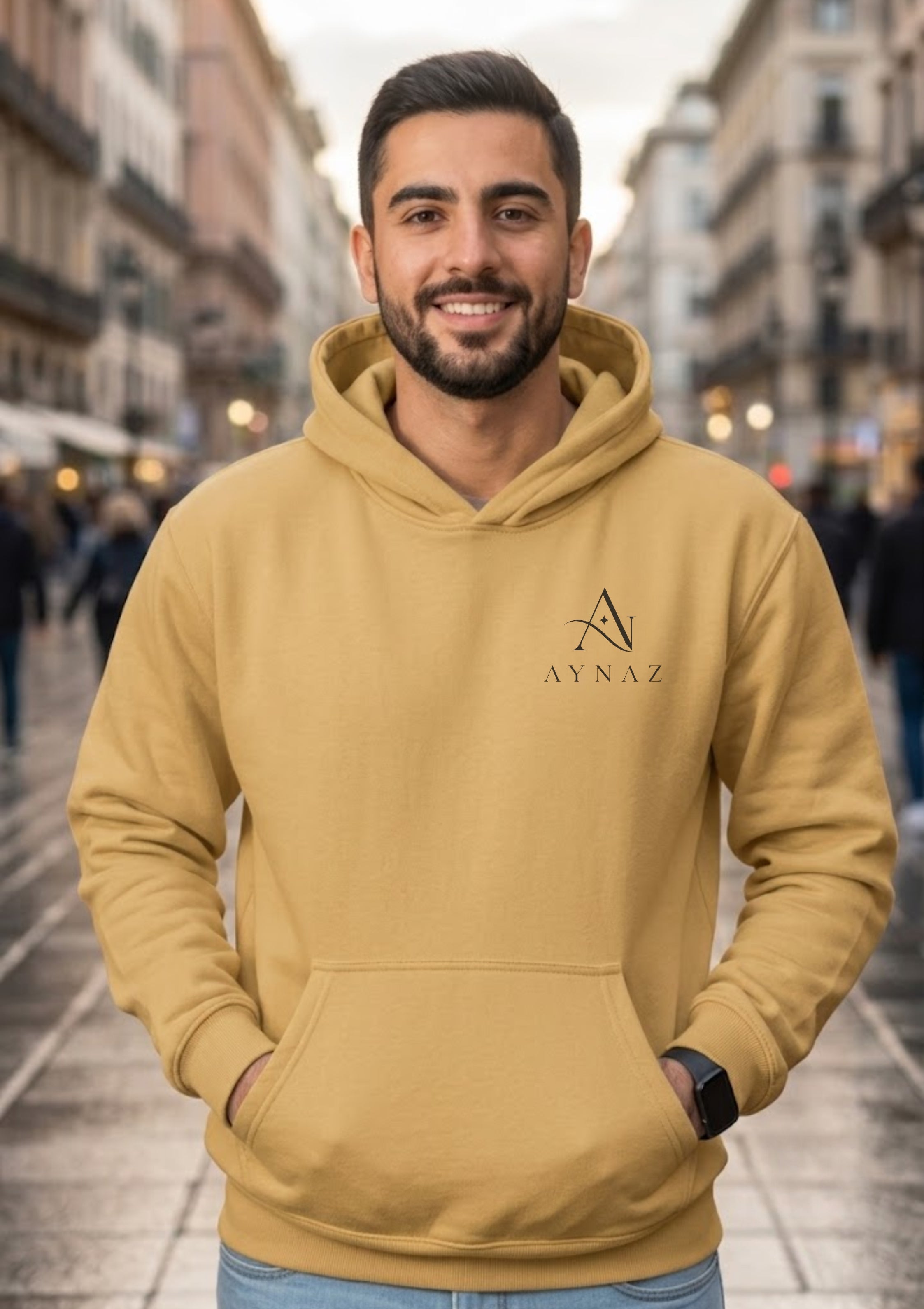 Black Mirrors White Dreams Graphic Printed Hoodie for Men & Women | 350 GSM | Premium Unisex Pullover Hoodie