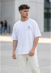 Nature Silhouette Back Print Oversized Unisex T-Shirt | 100% Cotton | 220 GSM | Premium Streetwear