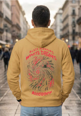 Black Mirrors White Dreams Graphic Printed Hoodie for Men & Women | 350 GSM | Premium Unisex Pullover Hoodie