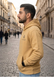 Black Mirrors White Dreams Graphic Printed Hoodie for Men & Women | 350 GSM | Premium Unisex Pullover Hoodie