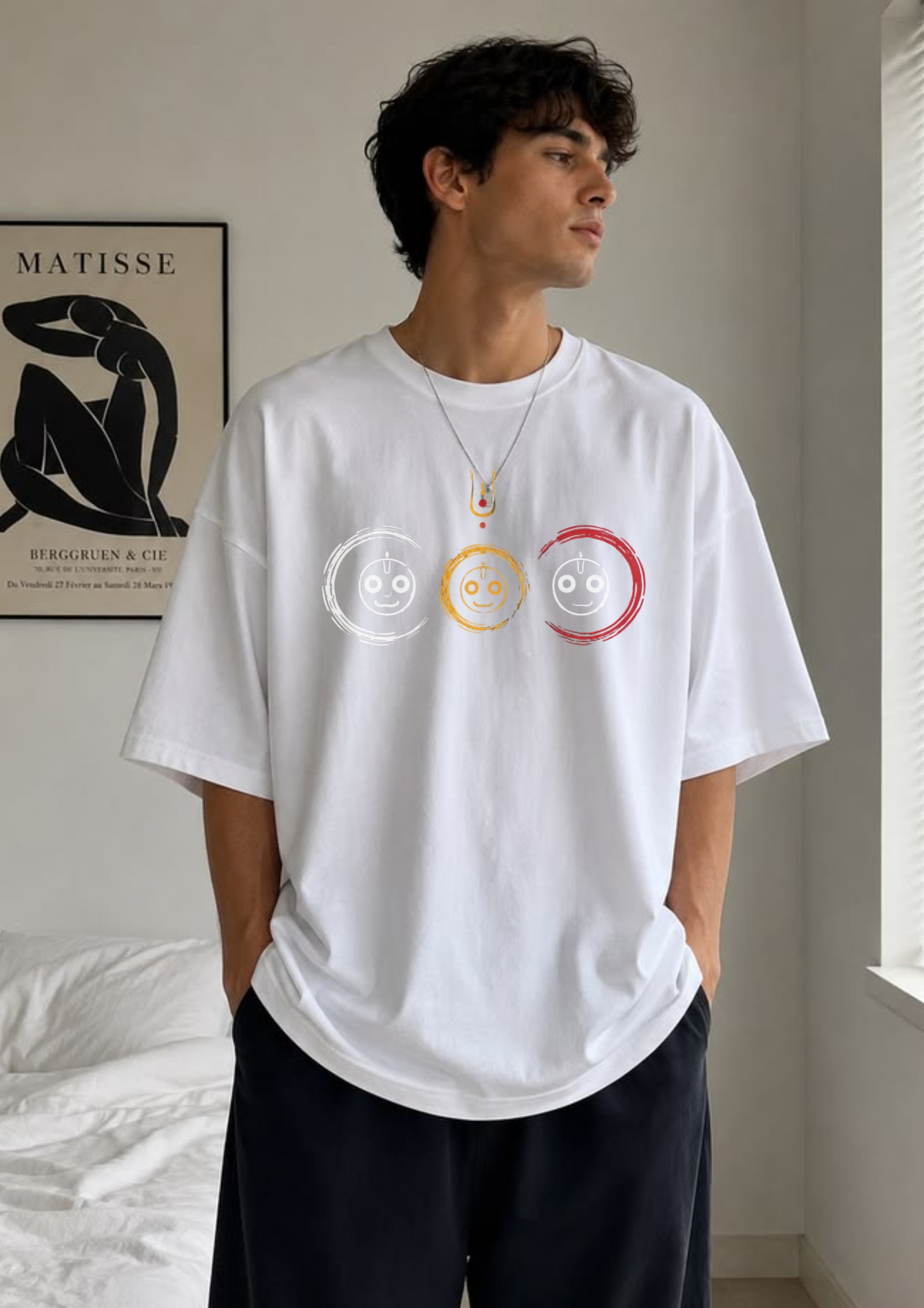 Matisse Berggruen & Cie Archive Print Oversized Tee | 100% Cotton | 220 GSM | Unisex Artwear