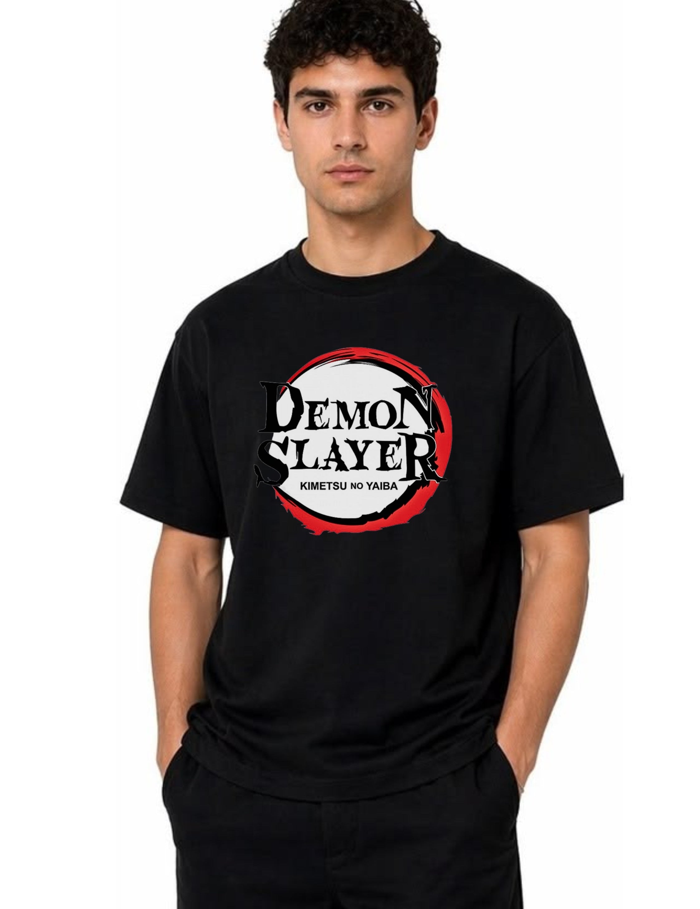 Demon Slayer Logo Anime Graphic T-Shirt