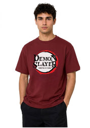 Demon Slayer Logo Anime Graphic T-Shirt