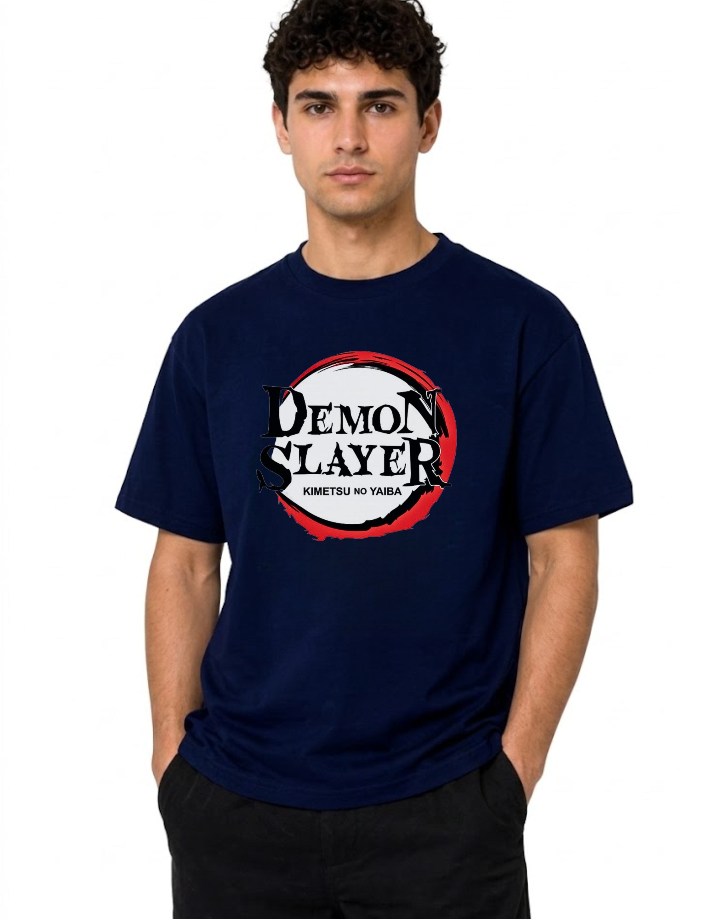 Demon Slayer Logo Anime Graphic T-Shirt