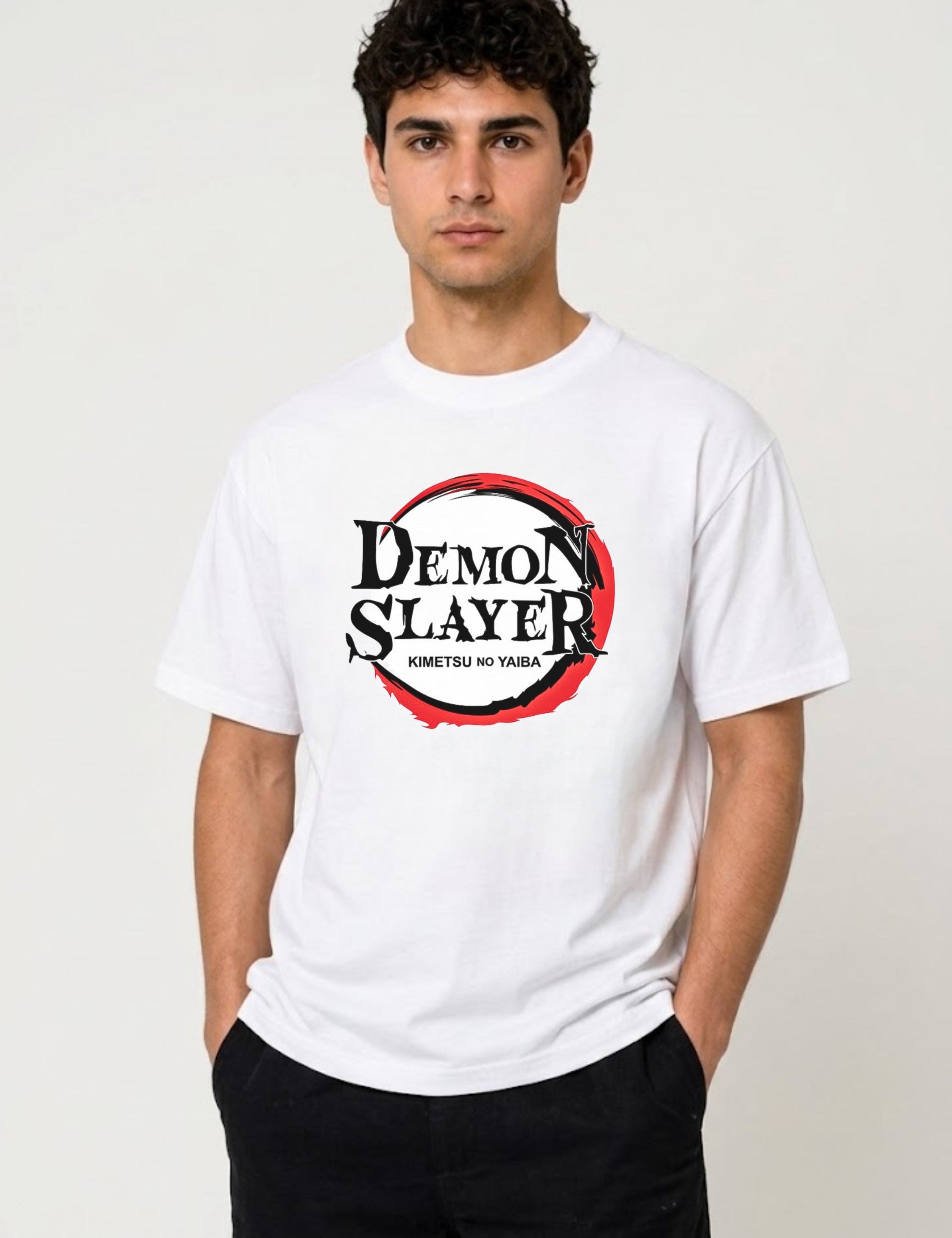 Demon Slayer Logo Anime Graphic T-Shirt