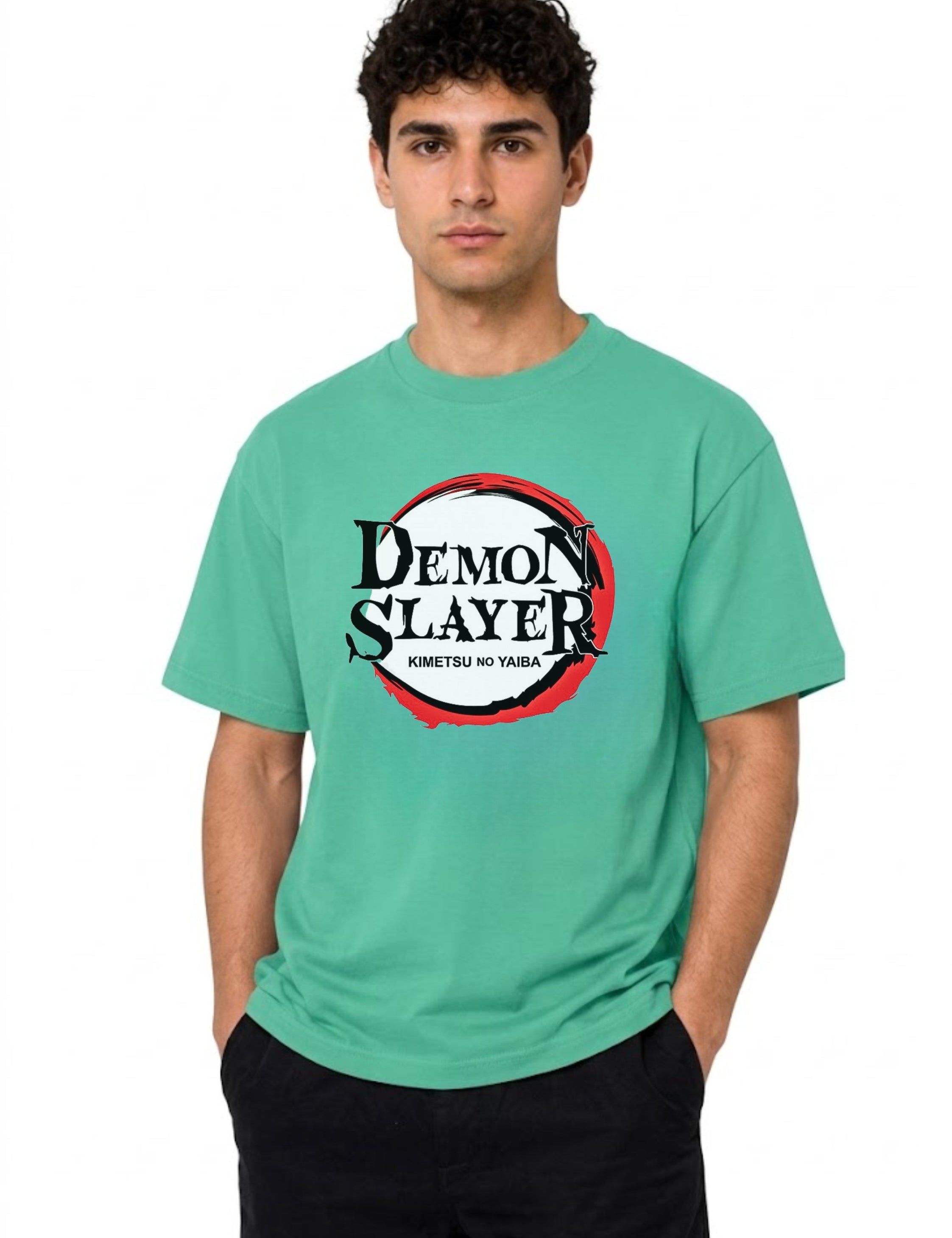 Demon Slayer Logo Anime Graphic T-Shirt